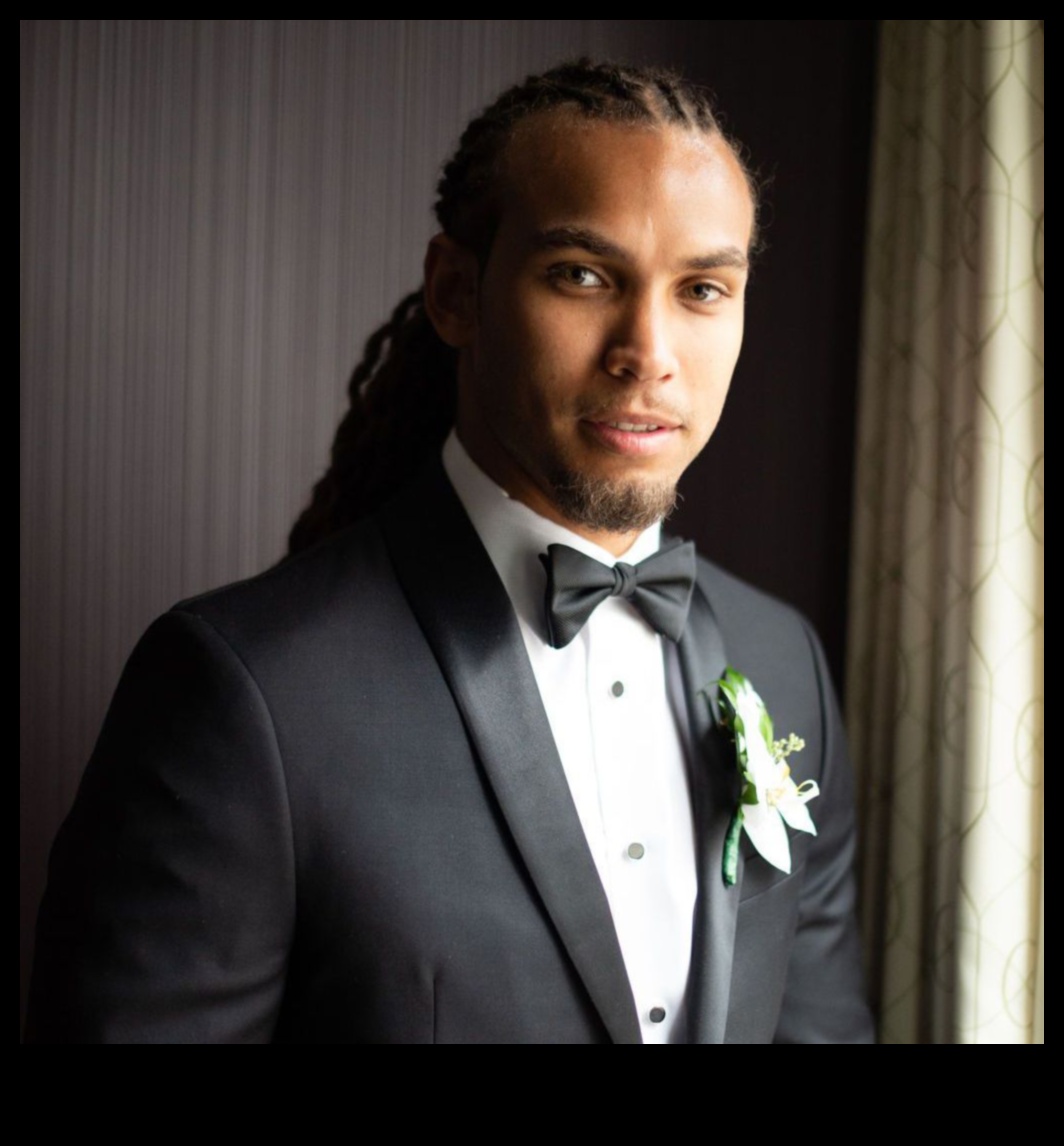 הצהרות מלוטשות: מבריק הלבוש של החתן