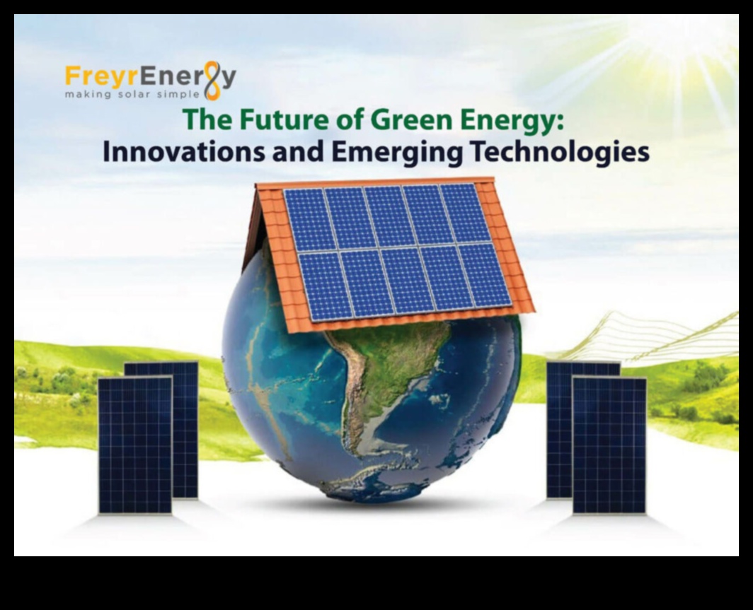 עיצוב עתיד ירוק: חידושים בטכנולוגיה יצירתית לאנרגיה מתחדשת