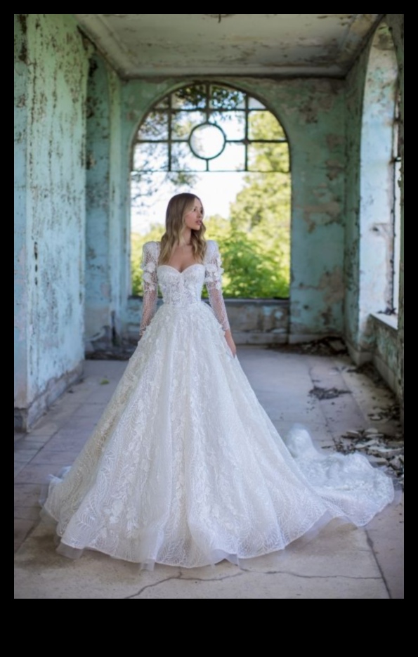 מסנוור בלבן: סימפוניה של יופי לבוש כלה