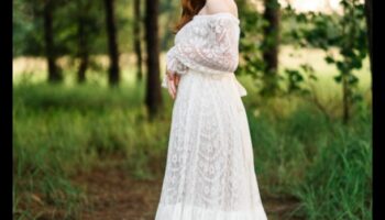 לחישות הטבע: שלווה שמלת כלה בוהמית