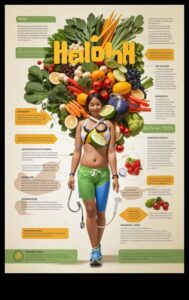 הפלטה התזונתית: צביעת הצלחת שלך בבריאות תוססת